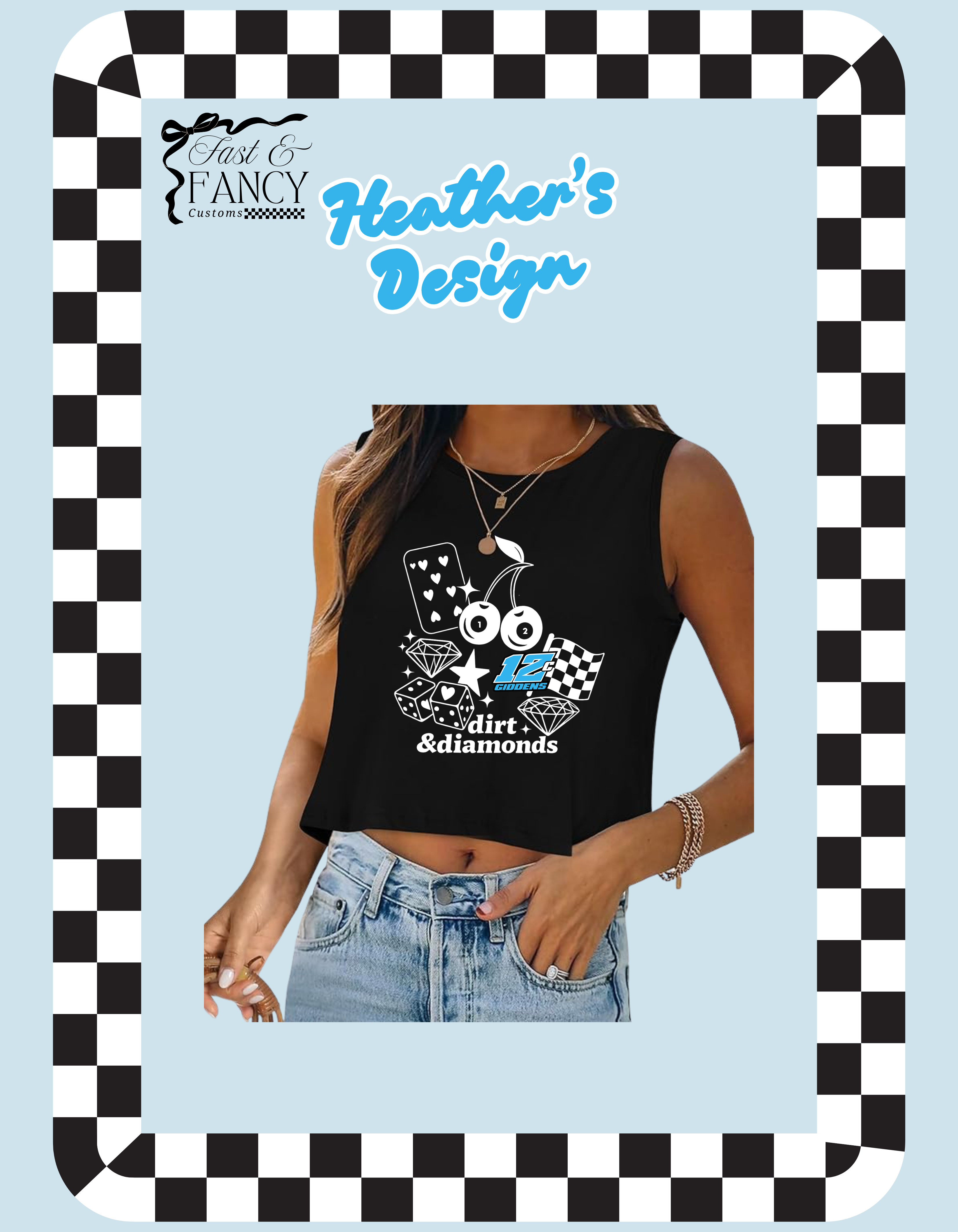 Heather’s Design Cropped Tank
