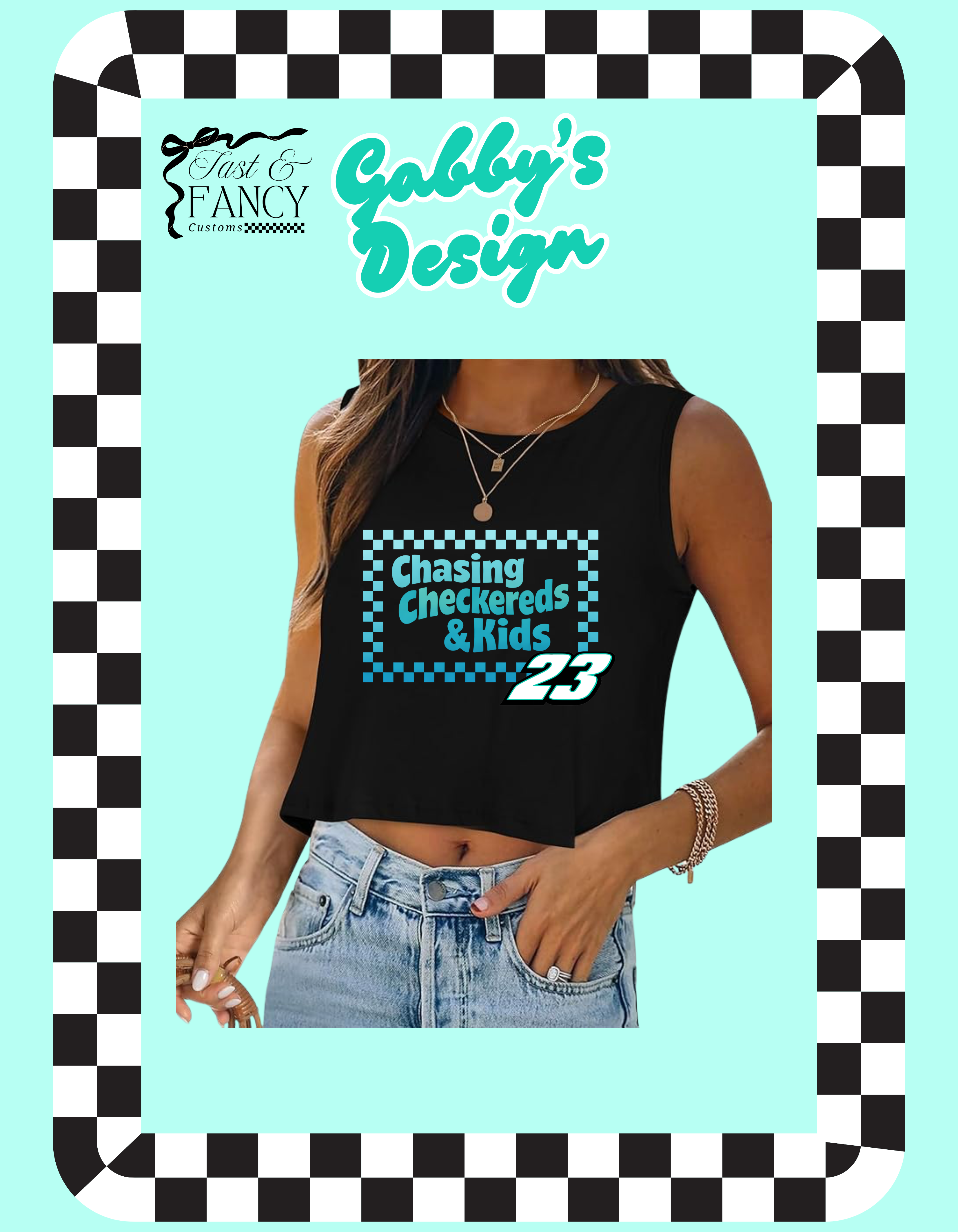 Gabby’s Design Cropped Tank