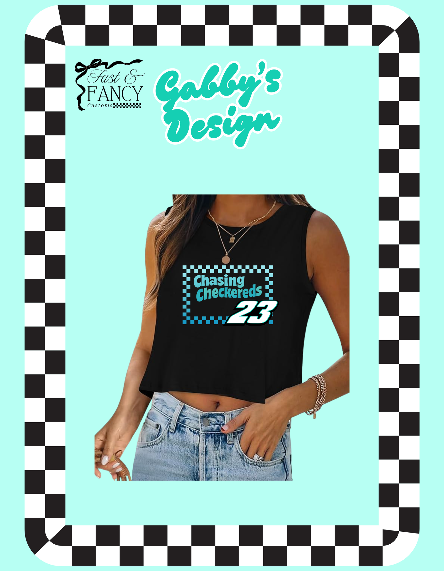 Gabby’s Design Cropped Tank
