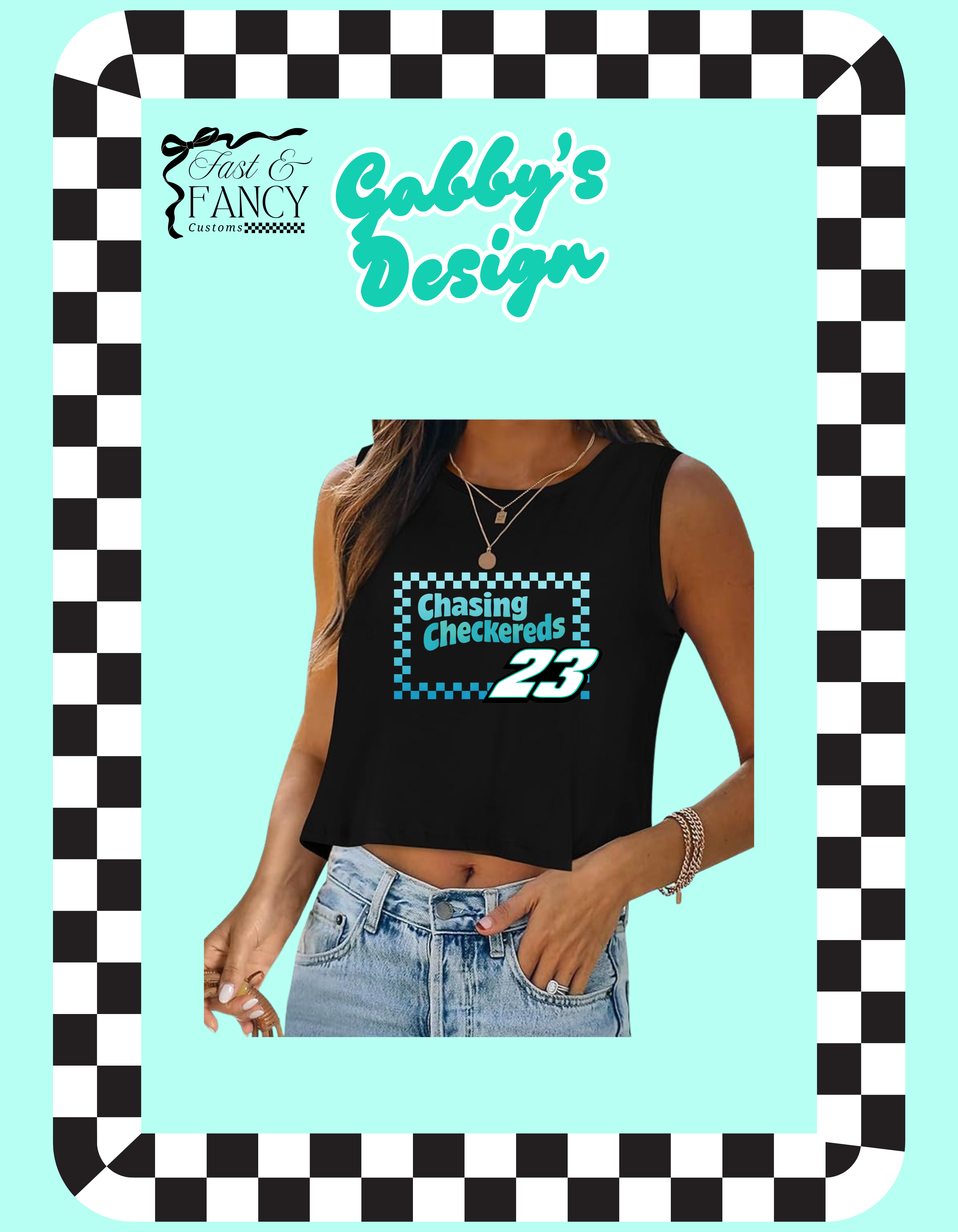 Gabby’s Design Cropped Tank