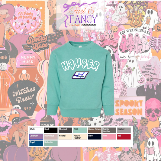 Toddler Crewneck (Choose Your Color)