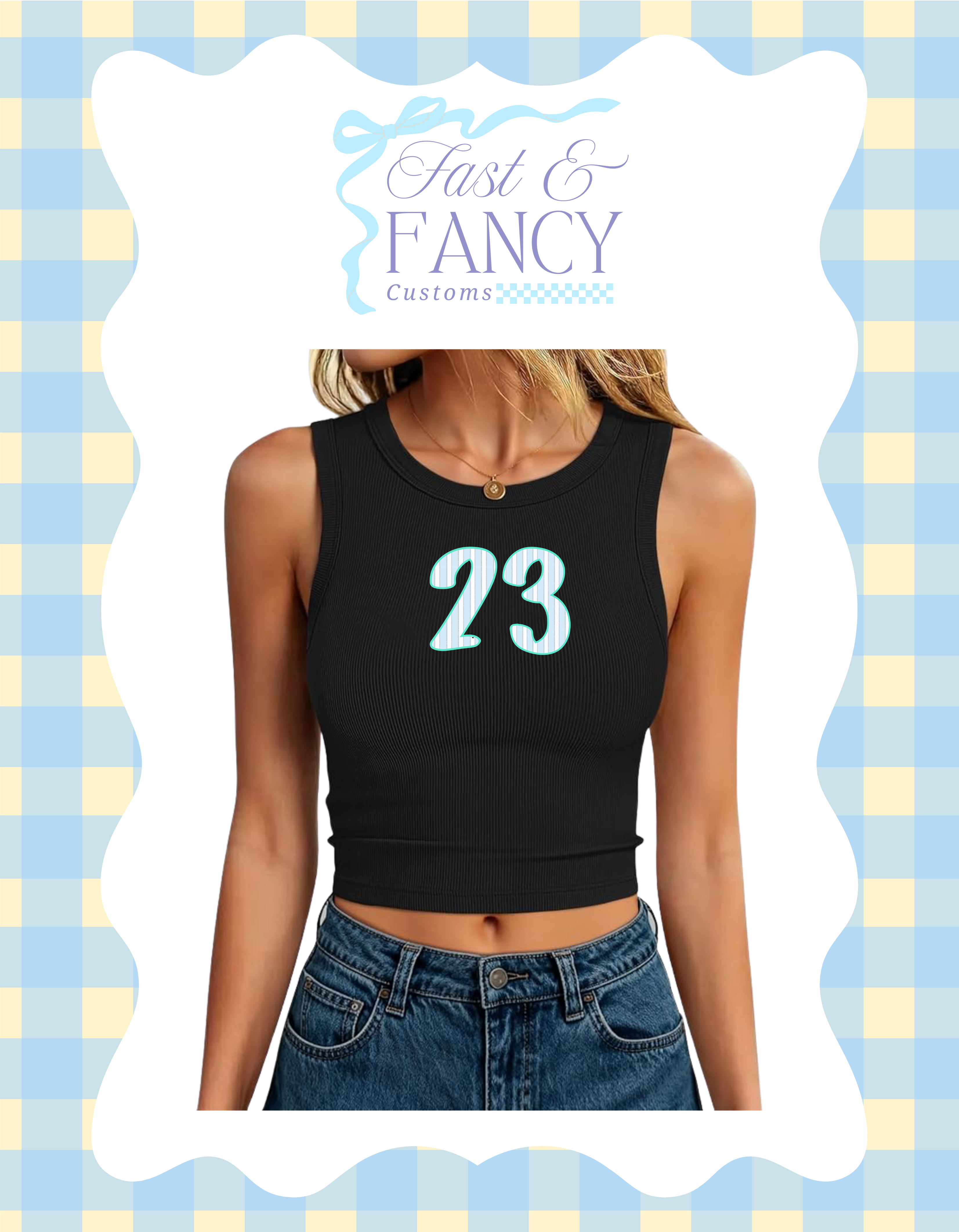 Ribbed Crop Tank Top
