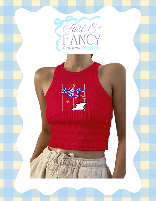 Ribbed Crop Tank Top