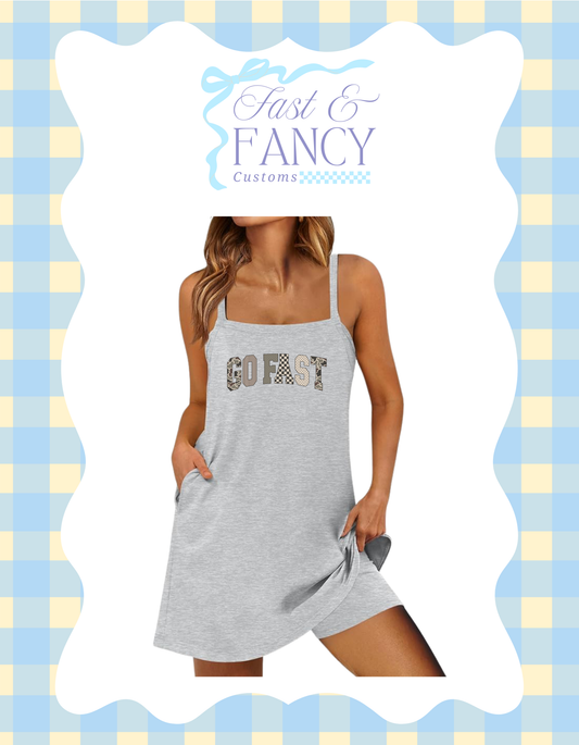 Active Dress (romper underneath)