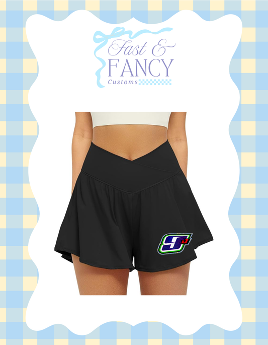 Flowy Crossover Shorts