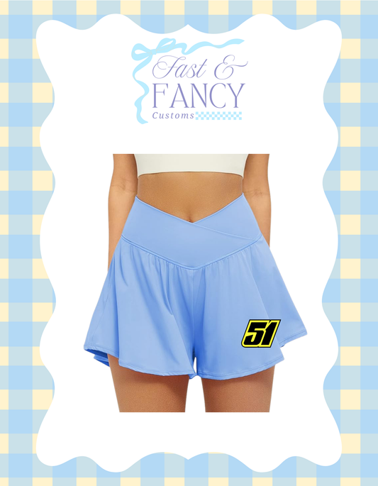 Flowy Crossover Shorts