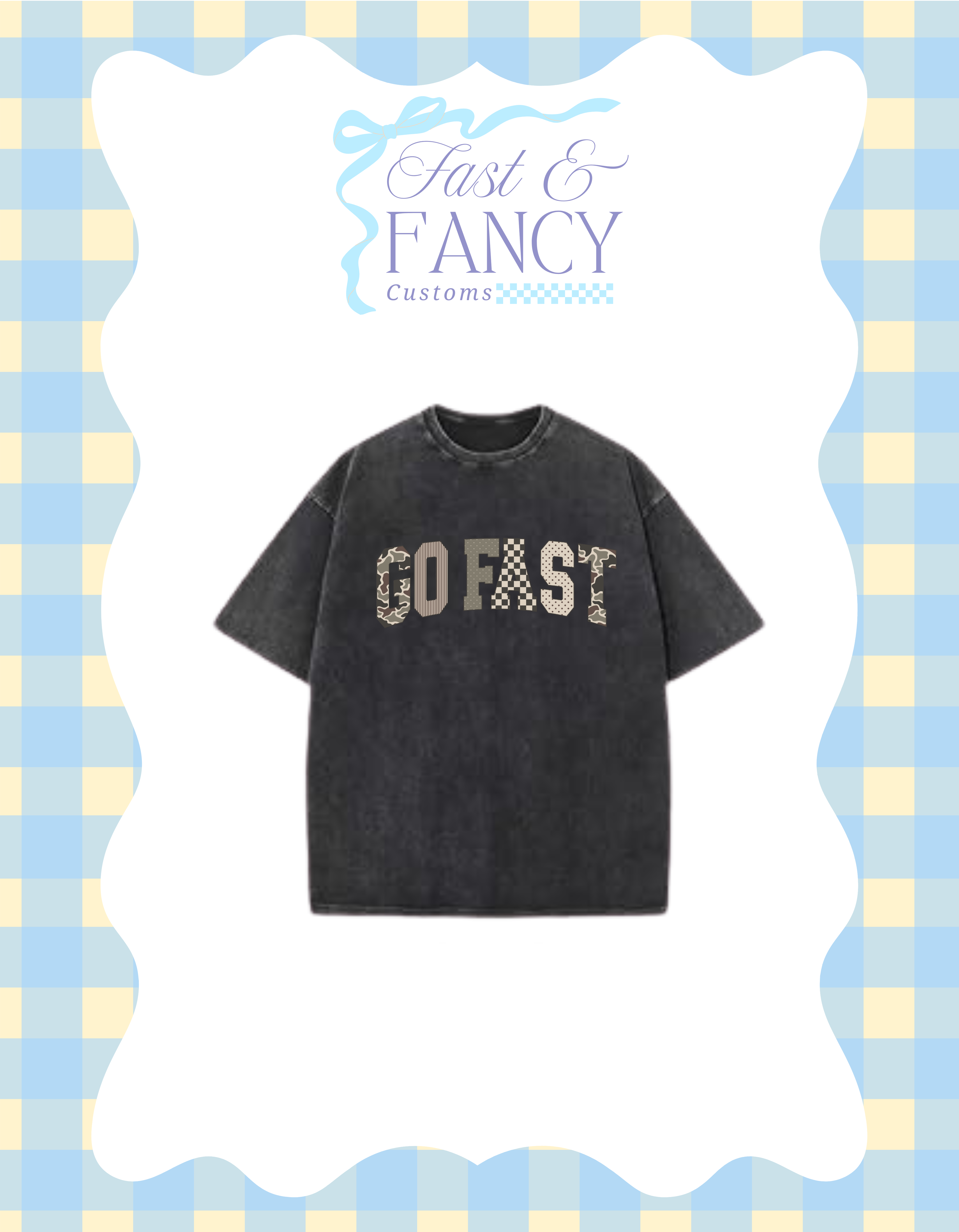 Acid wash T-shirt