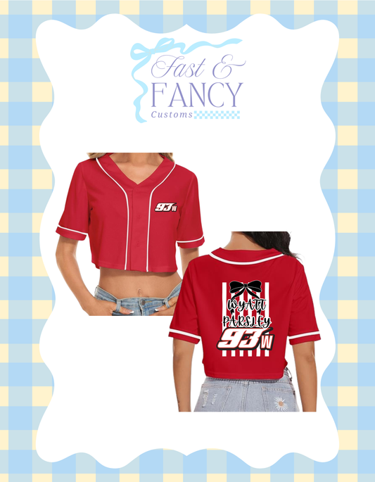 Custom cropped jersey