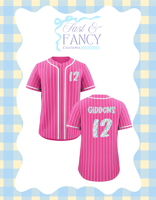 Custom Pinstripe jersey