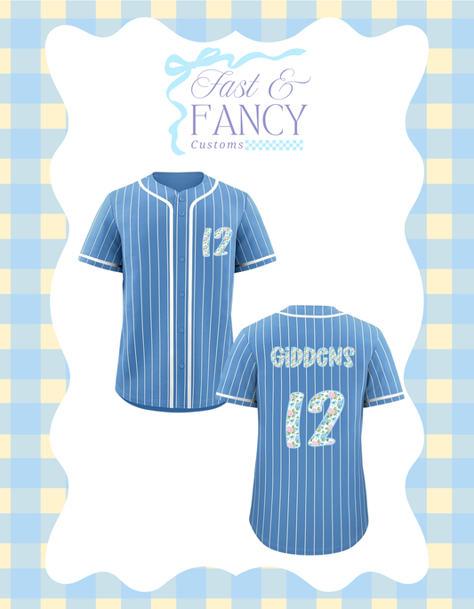 Custom Pinstripe jersey