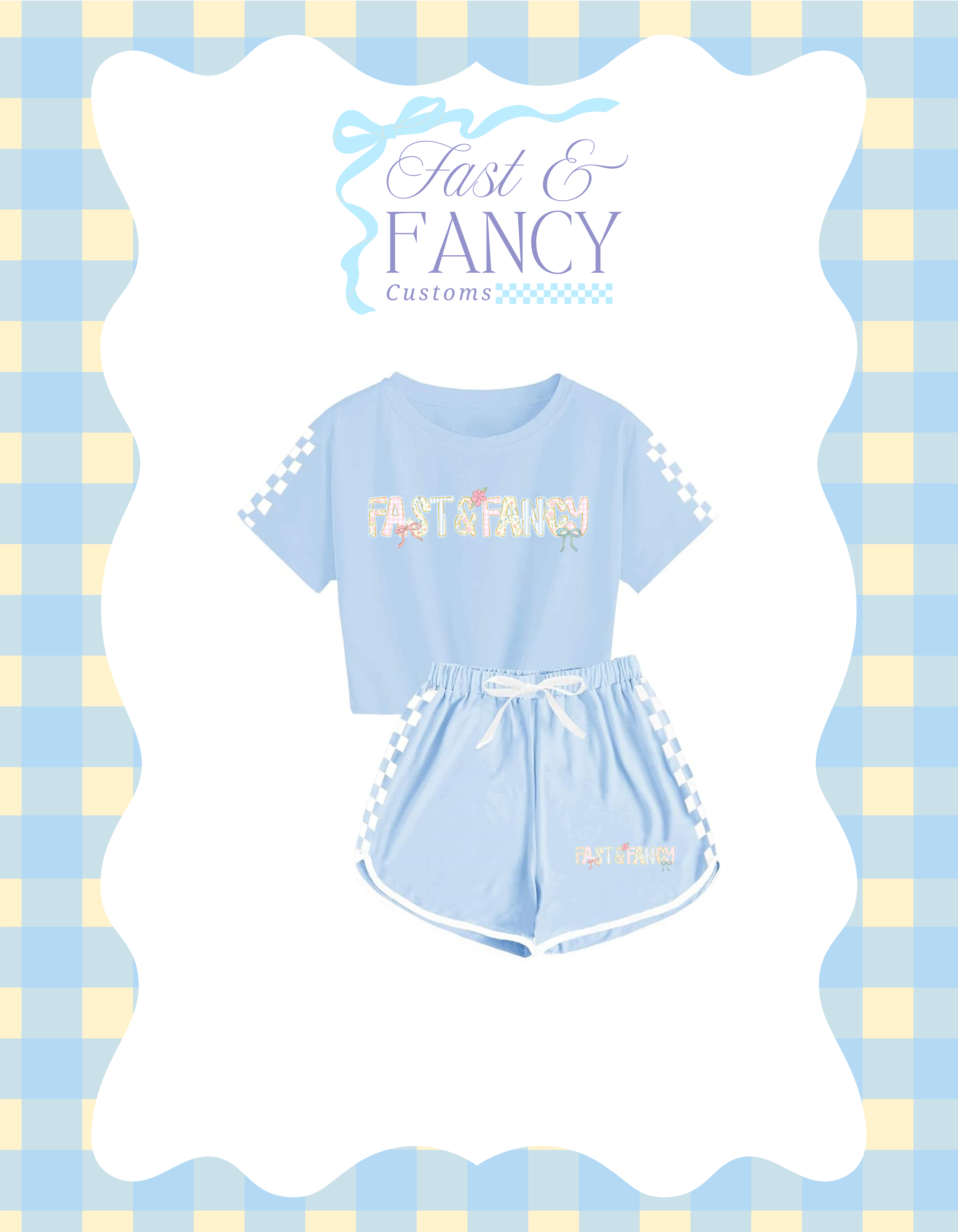 Youth Checkered Set