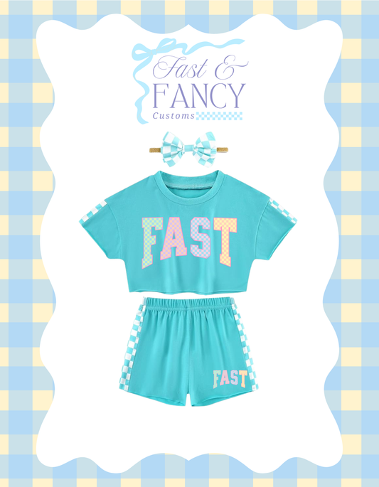 Toddler Checkered Set