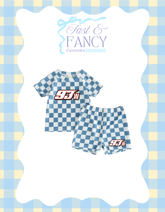 Toddler Checkered Set