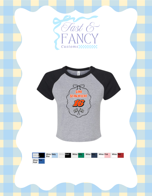 Baby Tee Customized (Choose your Color)