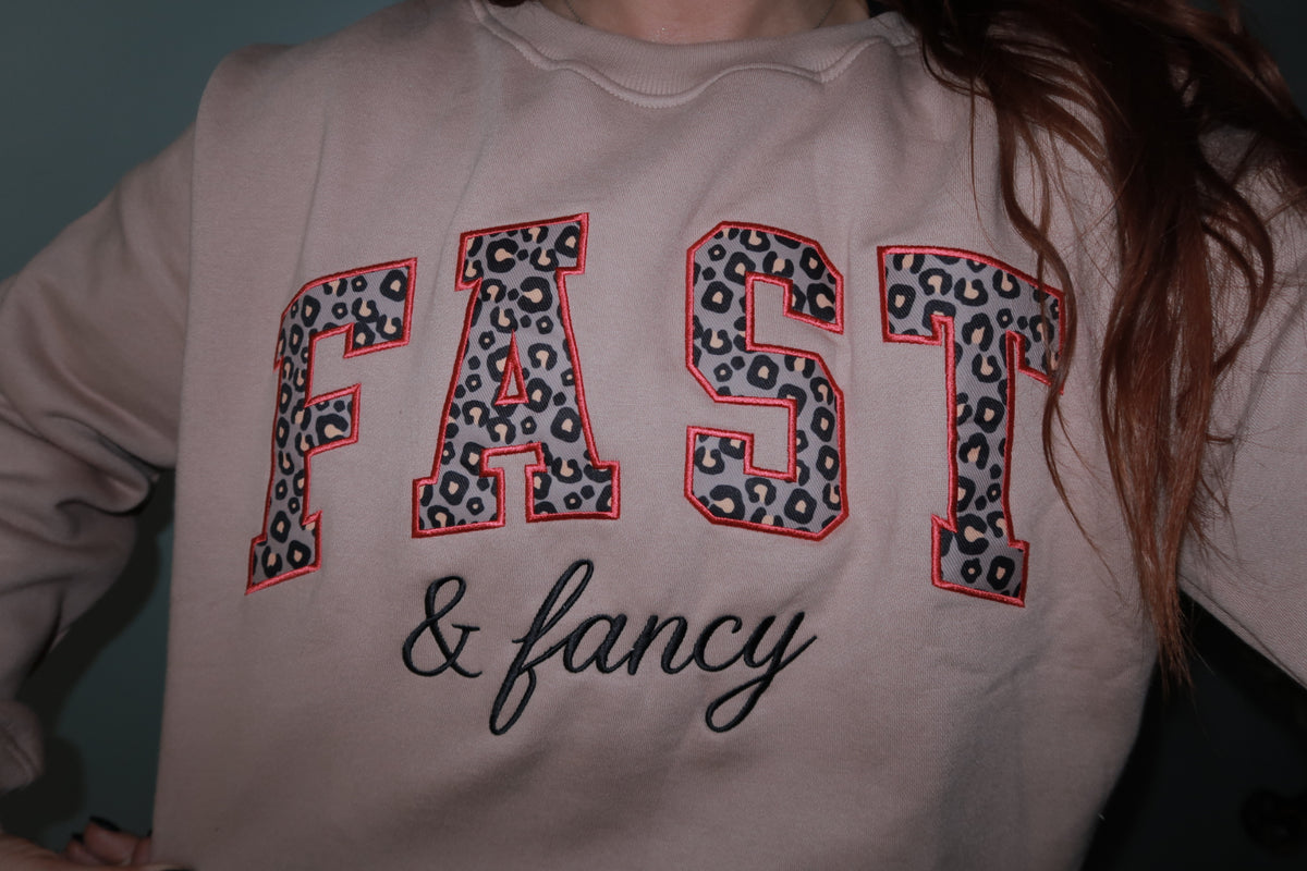 Cheetah Tan Crewneck