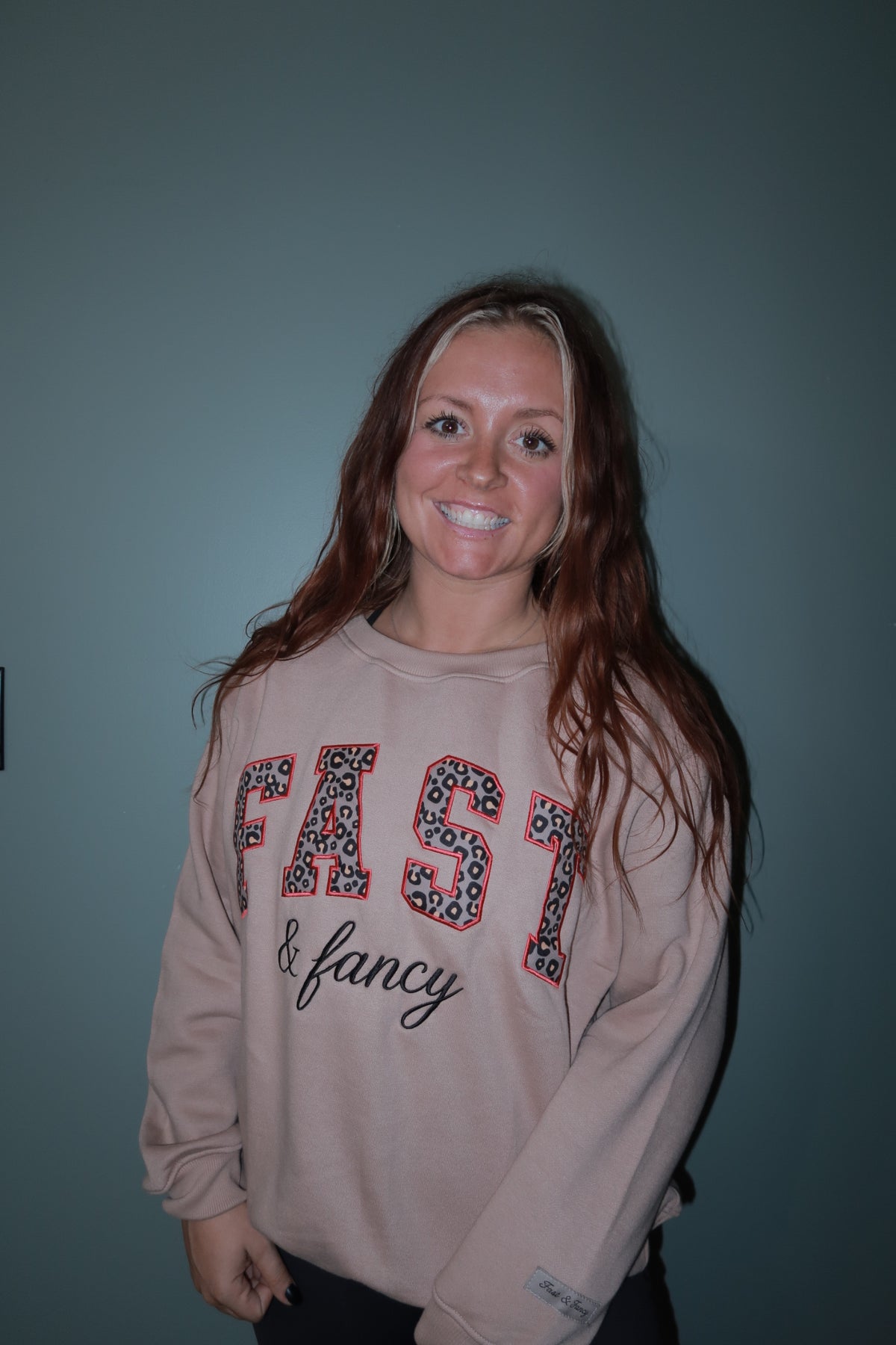 Cheetah Tan Crewneck