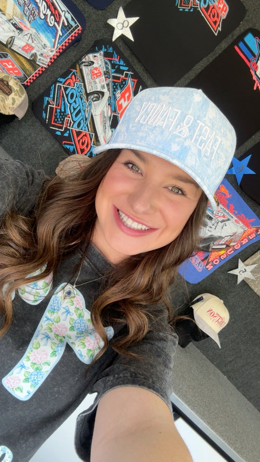 Blue camo Fast & Fancy Hat