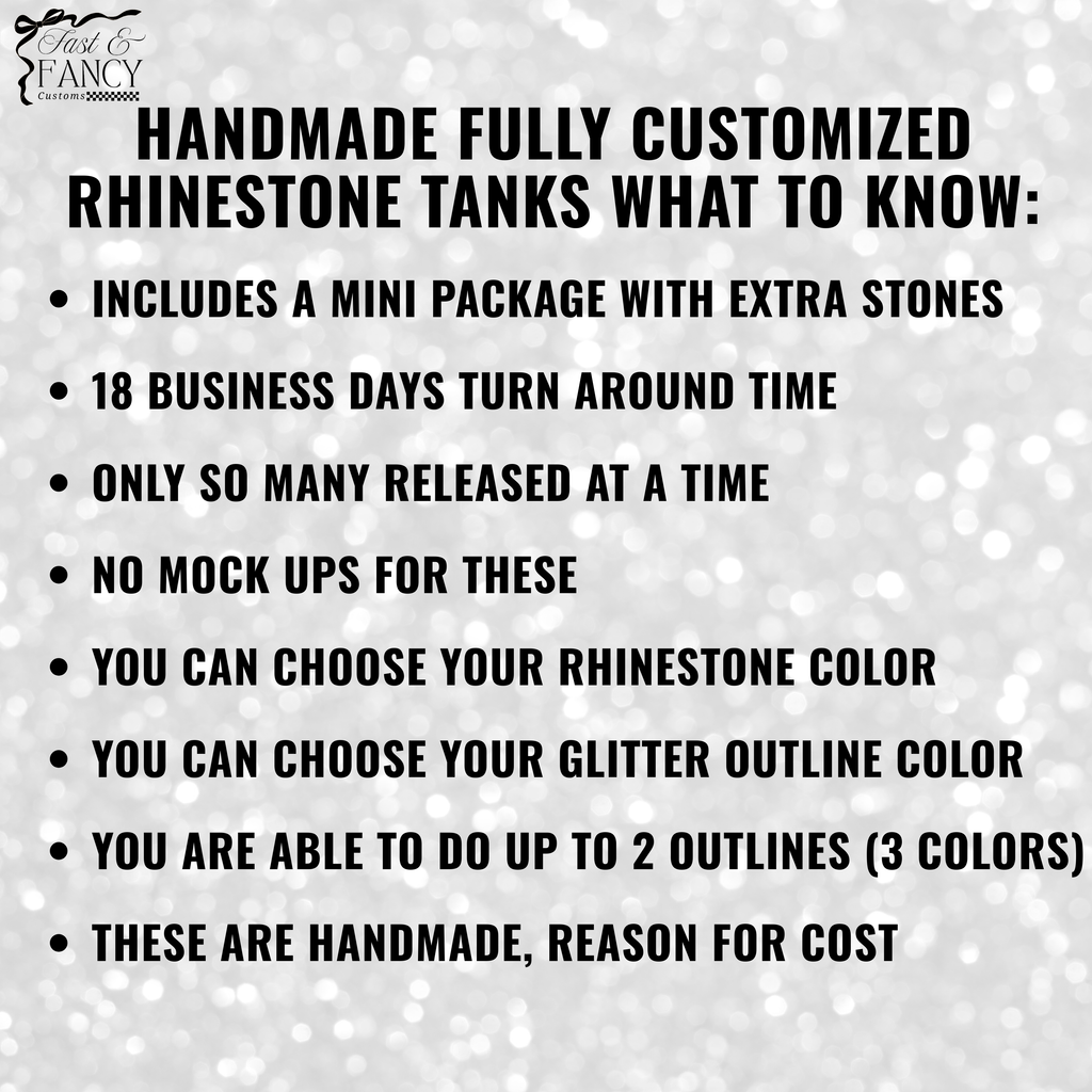 Jade Ribbed Rhinestone Tank