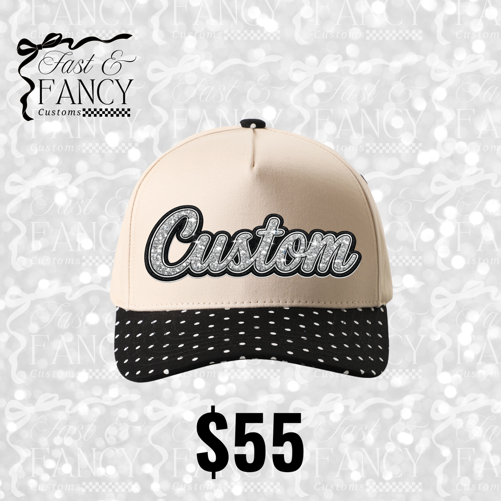 Custom Rhinestone Hat