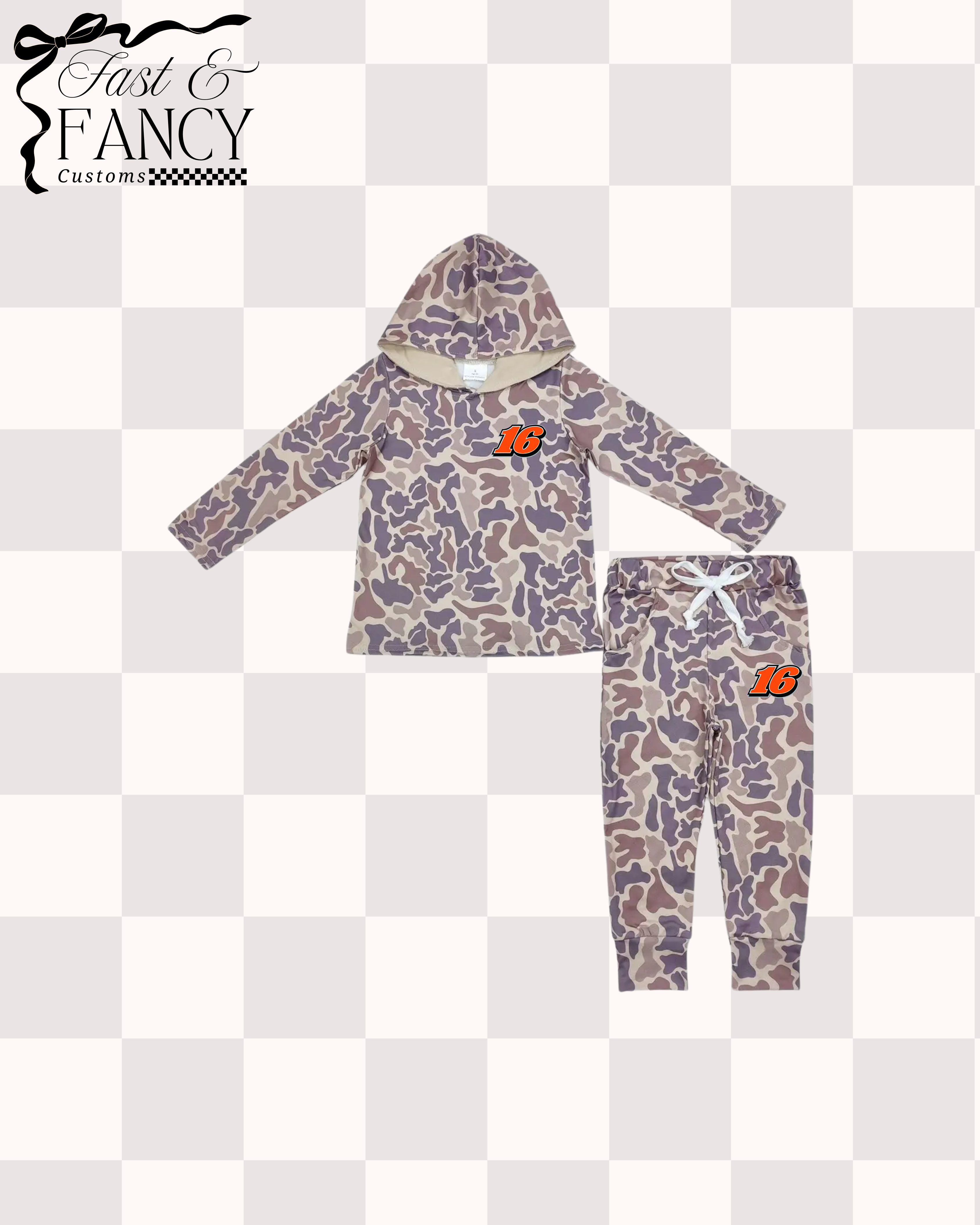 Khaki Duck Camo Boys Sets