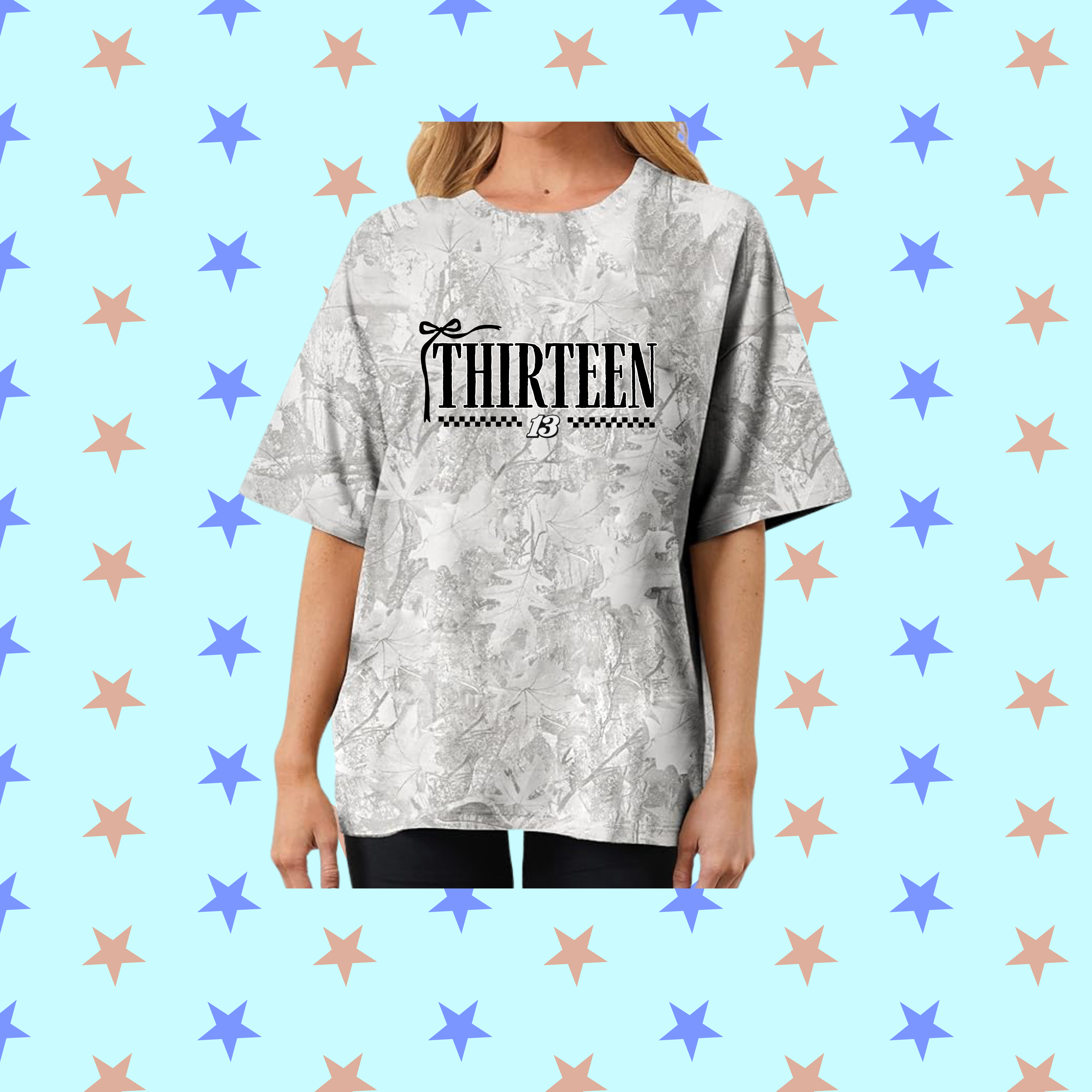 Camo Oversized T-Shirt