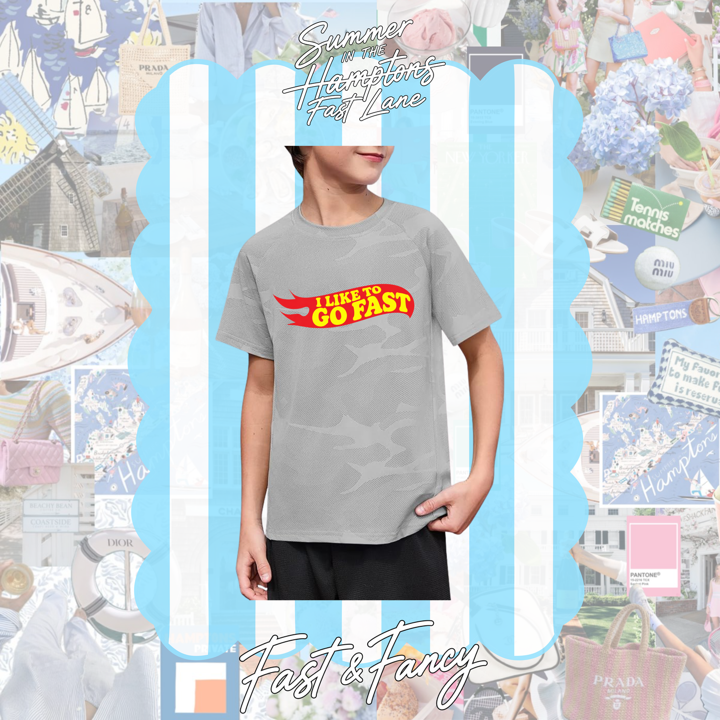 Kids Dri-Fit Camo Shirt