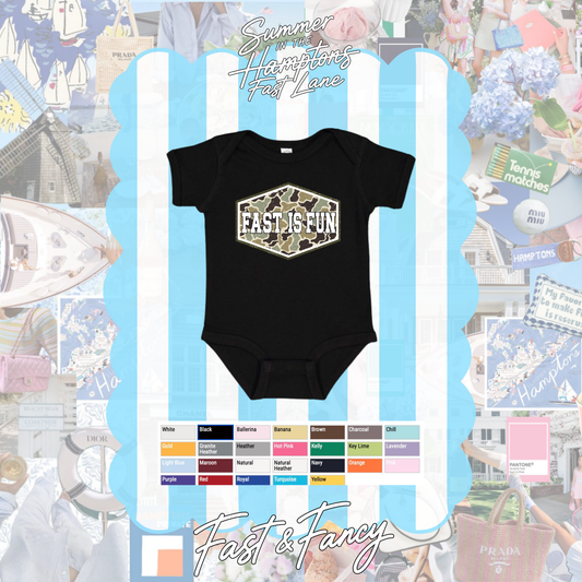 Baby Onesie (Choose Your Color)