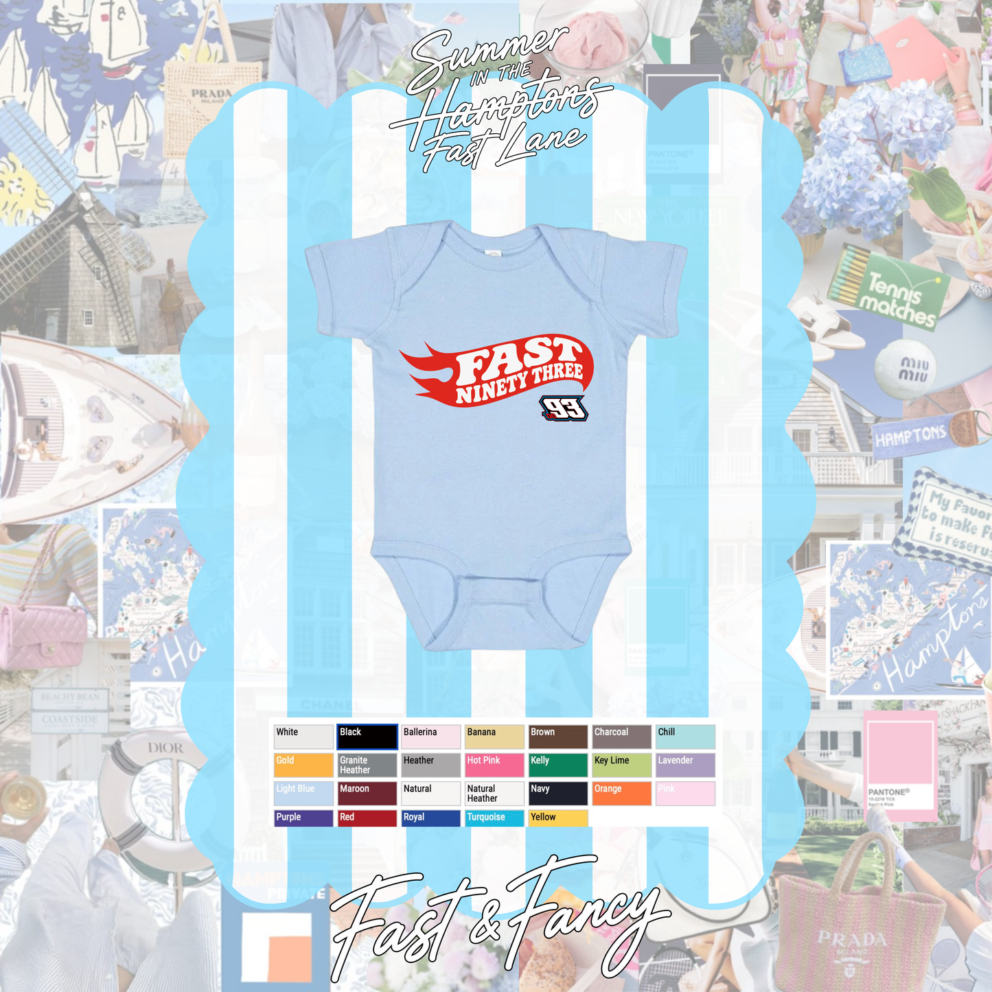 Baby Onesie (Choose Your Color)