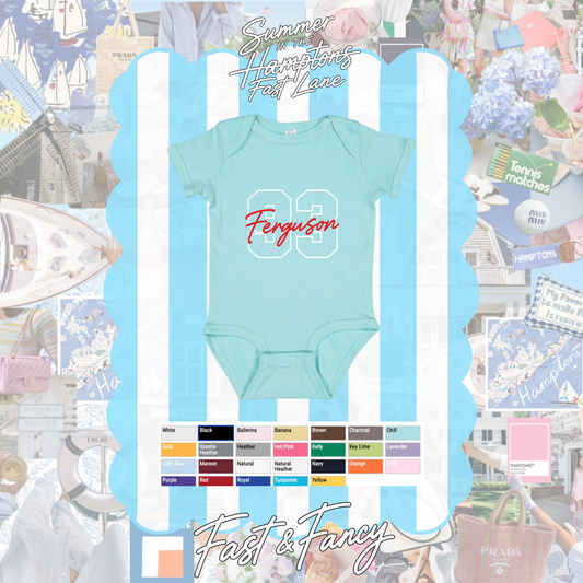 Baby Onesie (Choose Your Color)