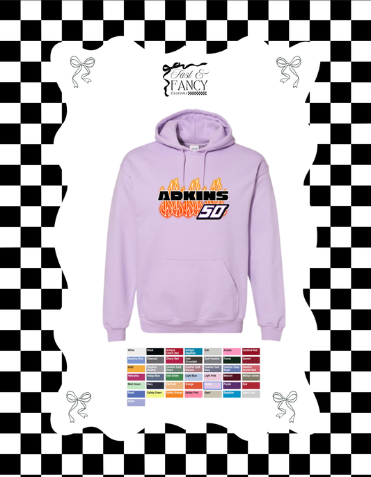 Customized Gildan Hoodie (Choose Your Color)