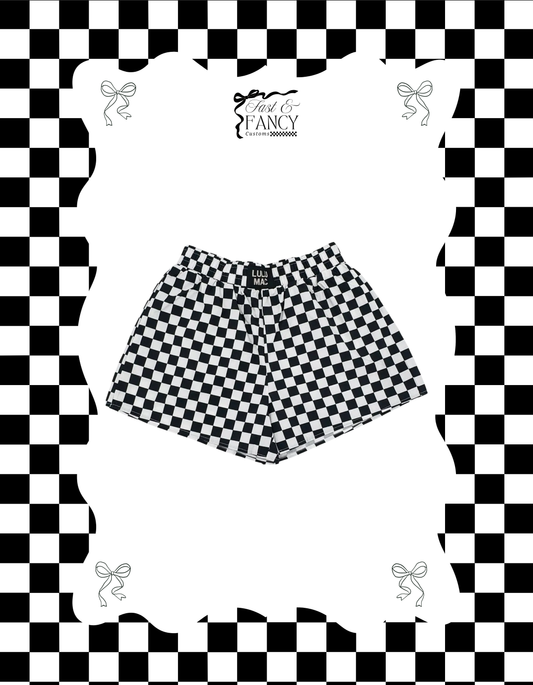 Lulu Mac Checkered Shorts