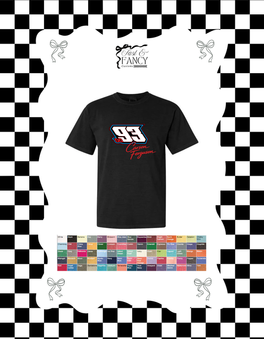 Comfort Color Customized Tee (Choose Your Color)