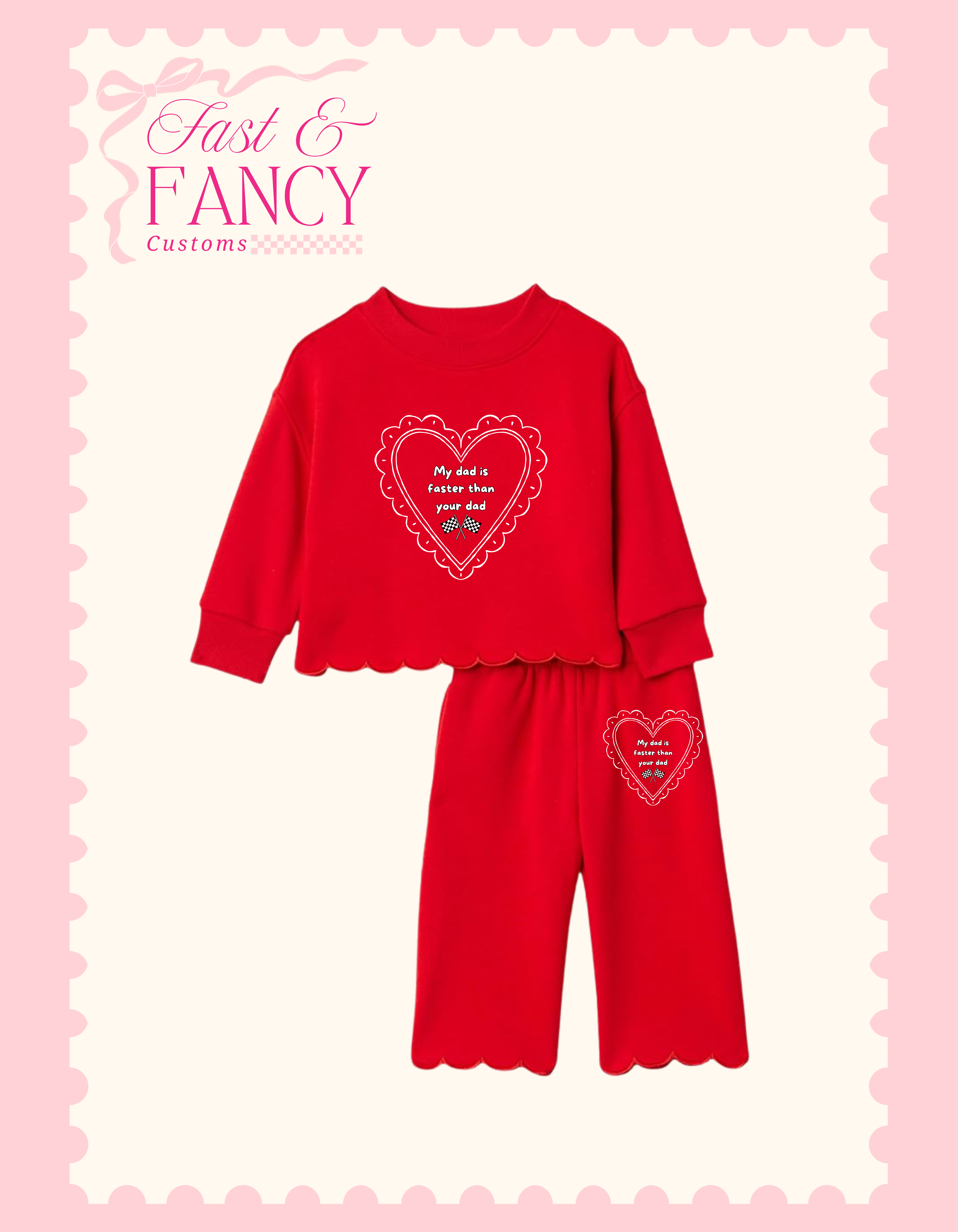 Red Toddler Set