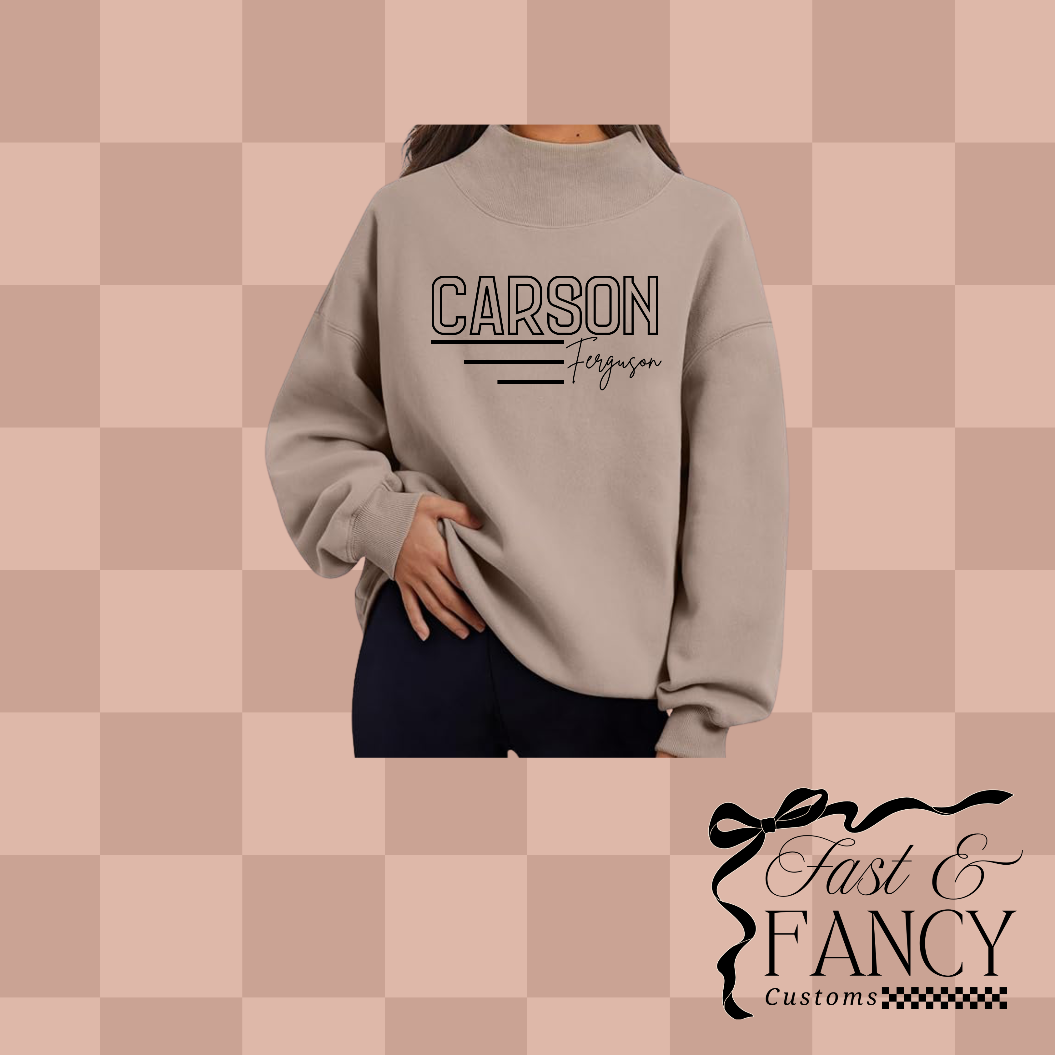 Coffeegrey Mockneck